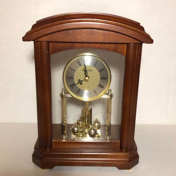 BULOVA NORDALE Mantel Clock in - Picture 1 of 15